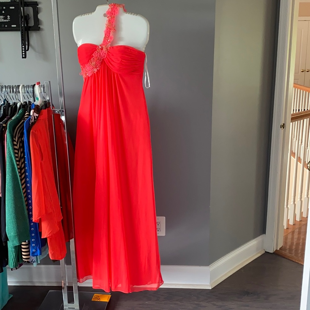 Beautiful bright pink dress